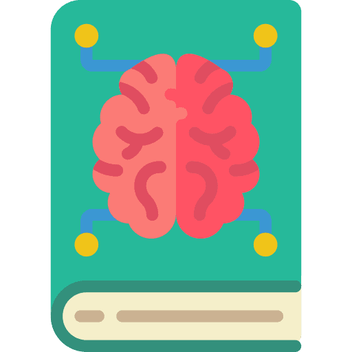 Book machine learning fintech online icon Book machine learning fintech online icon