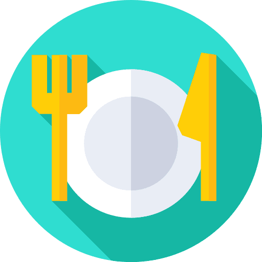 Dinner dinner meal fork icon