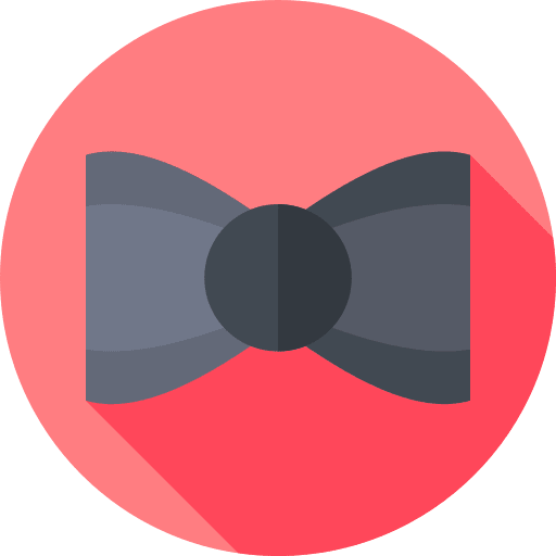 Bow tie bow bow tie bowtie icon