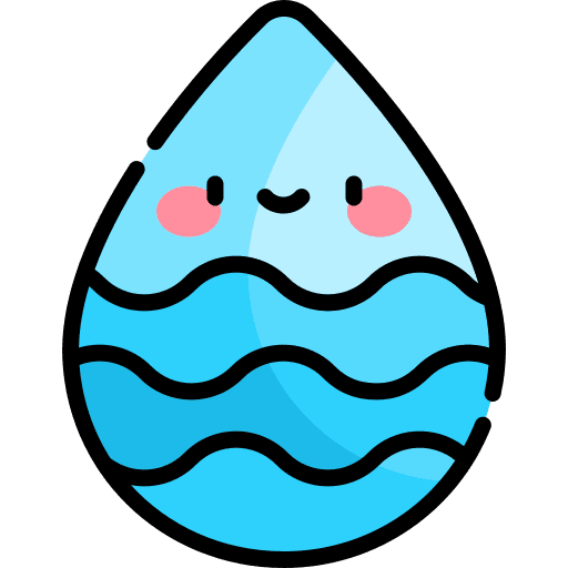 Drop weather ecology and environment ocean icon
