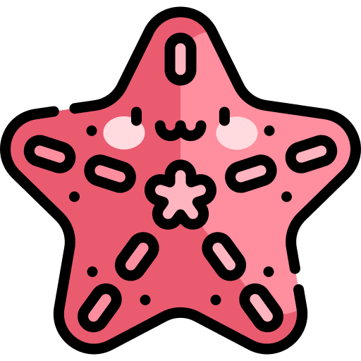 Starfish star life shine icon Starfish star life shine icon