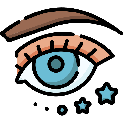 Makeup eyes cosmetics wellness icon
