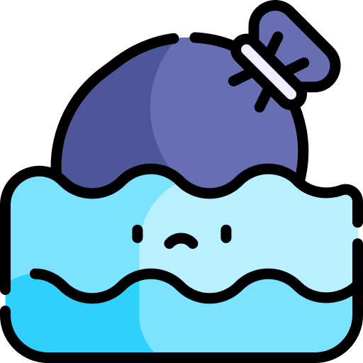 Plastic bag plastic bag water sea icon Plastic bag plastic bag water sea icon