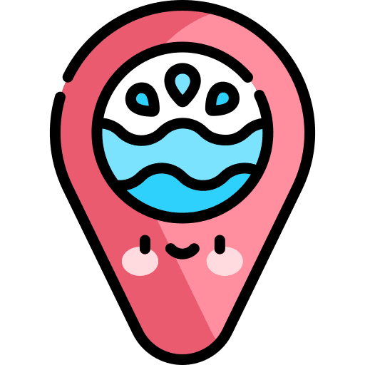 Sea summer sun placeholder icon Sea summer sun placeholder icon