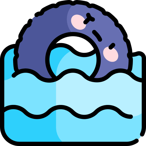 Tire ocean sea ecology and environment icon Tire ocean sea ecology and environment icon