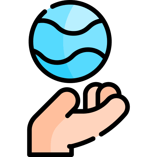 Water save water hand ecology and environment icon Water save water hand ecology and environment icon