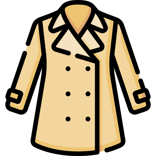 Coat coat overcoat garment icon Coat coat overcoat garment icon