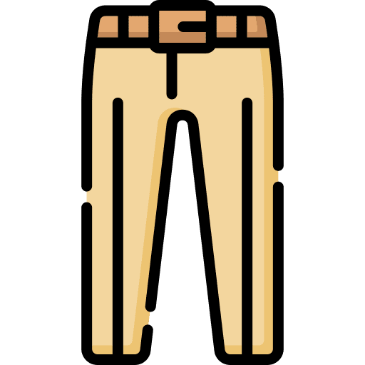Pants slack fashion garment icon Pants slack fashion garment icon