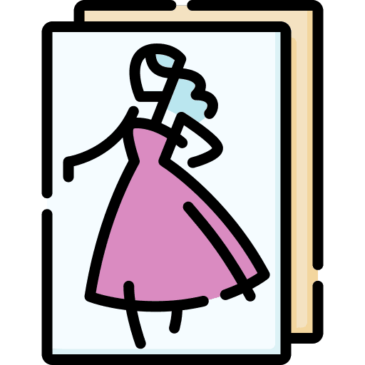 Sketch garment fashion design pattern icon Sketch garment fashion design pattern icon