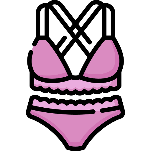 Underwear clothing brassiere bra icon Underwear clothing brassiere bra icon