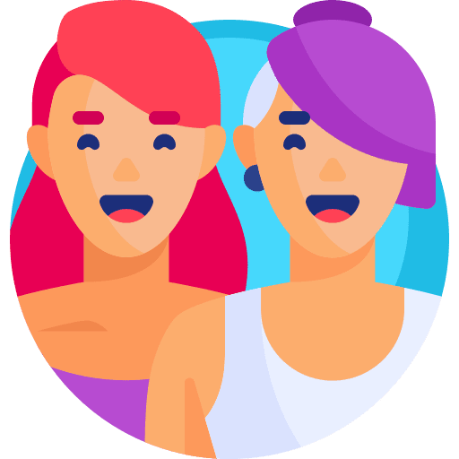 Lesbian relationship girl couple icon
