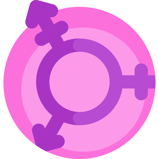 Transgender shapes and symbols education gender icon Transgender shapes and symbols education gender icon