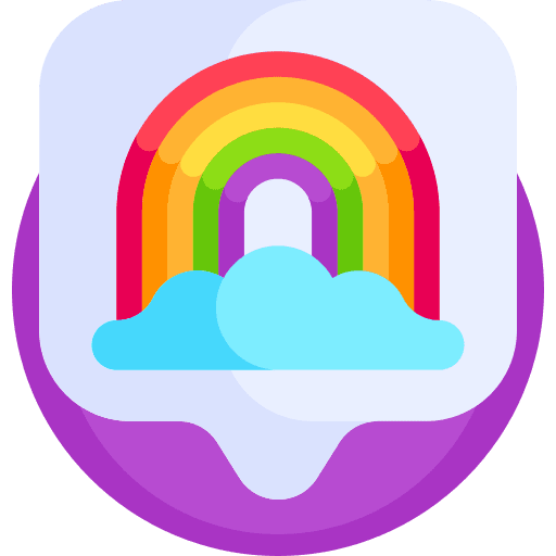 Chat pride celebration chat icon Chat pride celebration chat icon