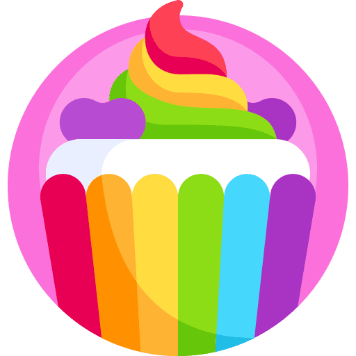 Cupcake cupcake pride food icon Cupcake cupcake pride food icon