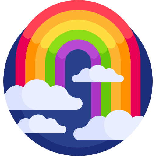 Rainbow rainbow ecology weather icon Rainbow rainbow ecology weather icon
