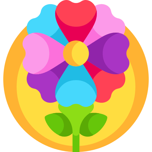 Flower nature flower botanical icon Flower nature flower botanical icon