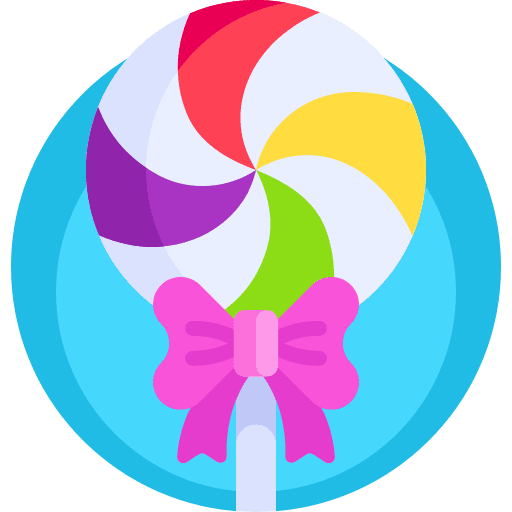 Lollipop candy dessert food and restaurant icon Lollipop candy dessert food and restaurant icon