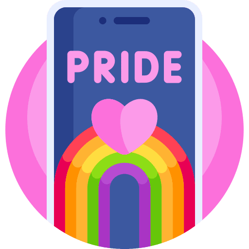 Smartphone homosexual cellphone telephone icon Smartphone homosexual cellphone telephone icon