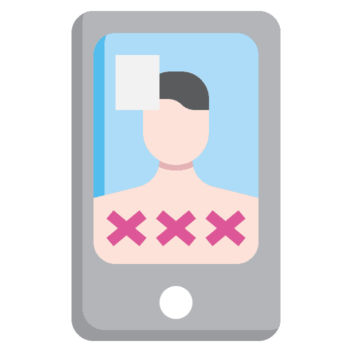 Phone technology sex love and romance icon Phone technology sex love and romance icon