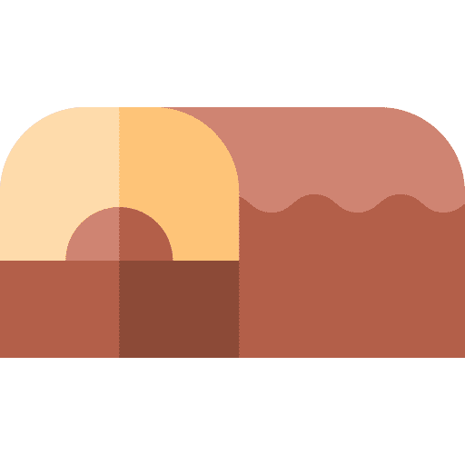 Chocolate roll dessert food and restaurant baker icon Chocolate roll dessert food and restaurant baker icon