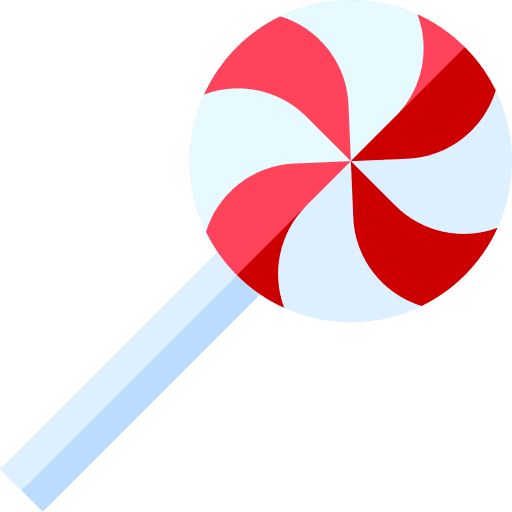 Lollipop sugar stick dessert icon Lollipop sugar stick dessert icon