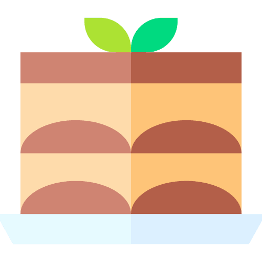 Tiramisu food food and restaurant italian food icon Tiramisu food food and restaurant italian food icon