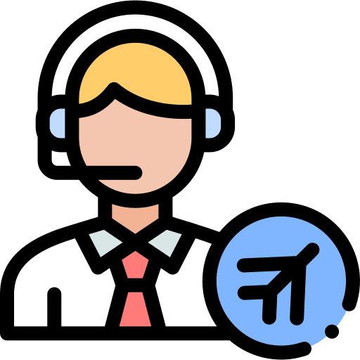 Flight dispatcher plane flight dispatcher professions and jobs icon