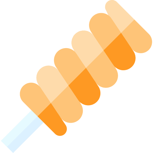 Marshmallow dessert food and restaurant spiral icon Marshmallow dessert food and restaurant spiral icon