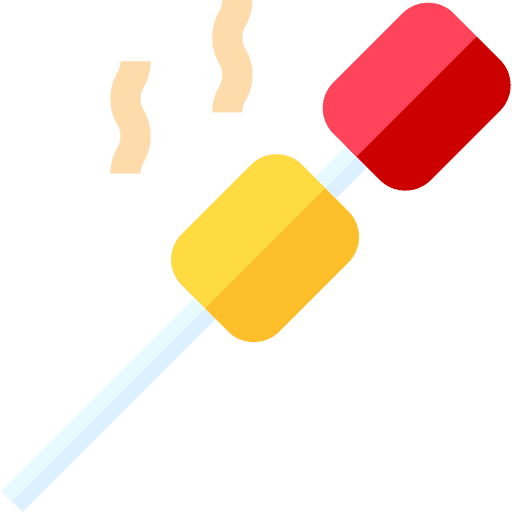 Marshmallows nature candy fire icon Marshmallows nature candy fire icon