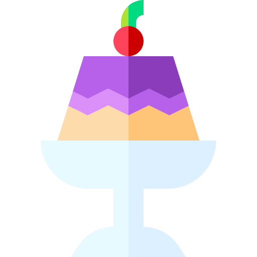 Pudding dish sweet pudding icon Pudding dish sweet pudding icon