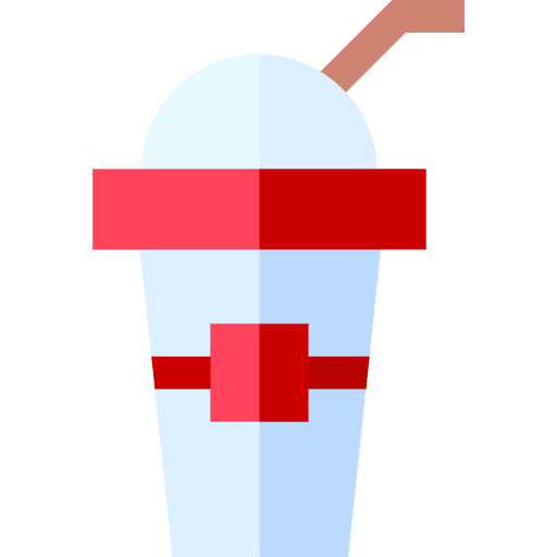 Smoothie drink food and restaurant milkshake icon Smoothie drink food and restaurant milkshake icon