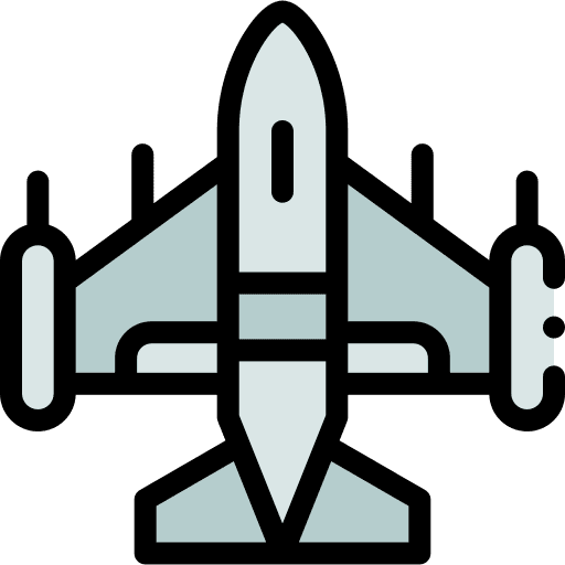 Jet fighter airplane fighter jet military icon Jet fighter airplane fighter jet military icon