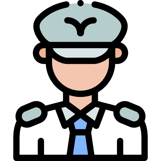 Pilot man airplane avatar icon Pilot man airplane avatar icon