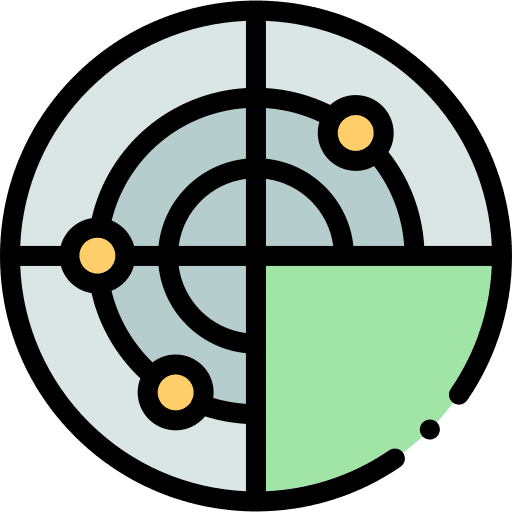 Radar radar place maps and location icon Radar radar place maps and location icon