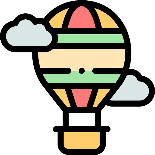 Hot air balloon vehicle fly hot air balloon icon Hot air balloon vehicle fly hot air balloon icon