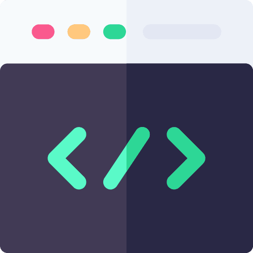 Code seo and web web programming web page icon Code seo and web web programming web page icon