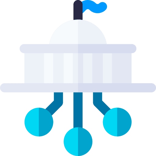 Digital government digitalization technology digital government icon