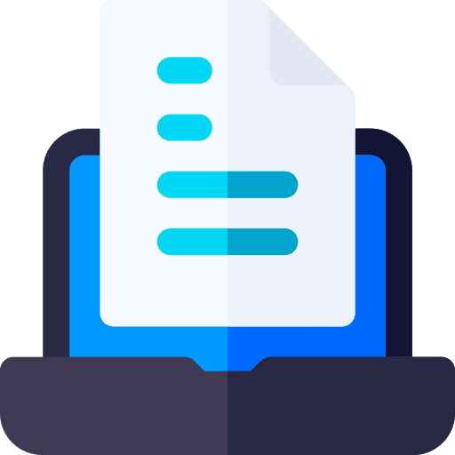 Document document laptop file icon