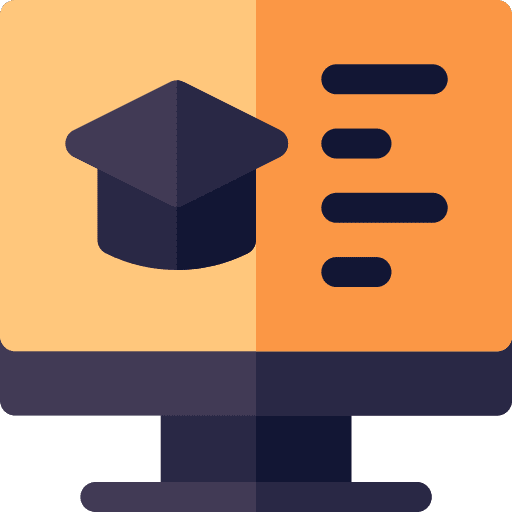Online education mortarboard graduation online education icon Online education mortarboard graduation online education icon