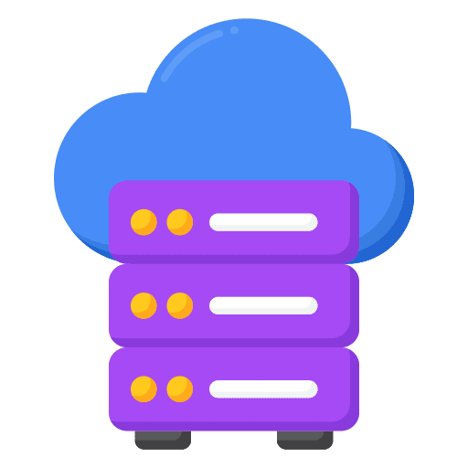 Cloud storage phone cloud storage information icon