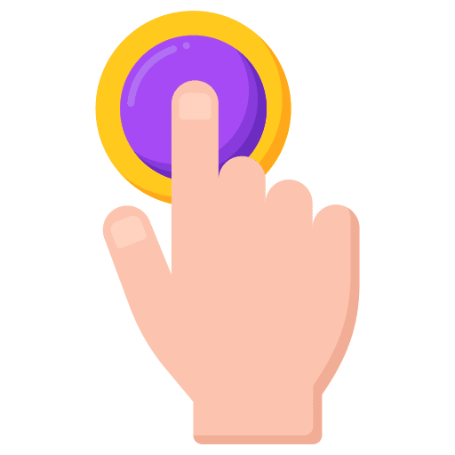 Interactivity touch screen how touch icon