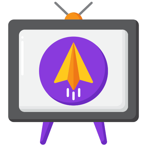 Television technology television old icon