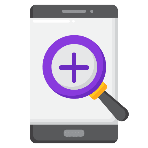 Zoom zoom magnifier details icon