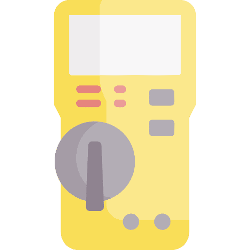 Analyzer construction and tools electronics industry icon