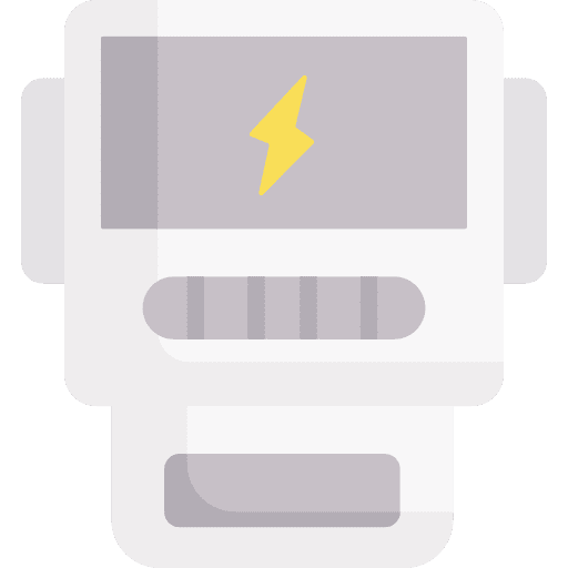 Electric meter electronics industry electric meter icon Electric meter electronics industry electric meter icon
