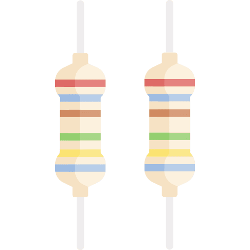 Resistor electronics transistor semiconductor icon