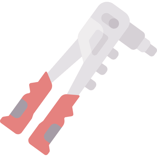 Riveter fastener repair work tool icon Riveter fastener repair work tool icon