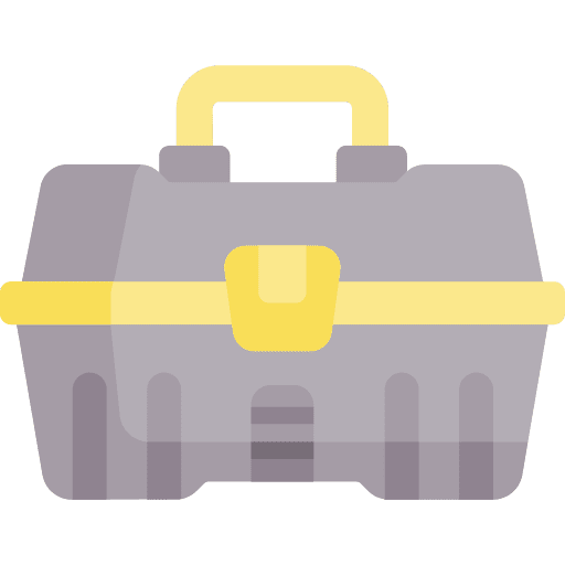 Tool box construction and tools repair box tool box icon Tool box construction and tools repair box tool box icon