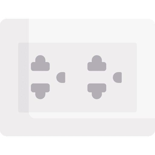 Socket charge electronics power icon Socket charge electronics power icon
