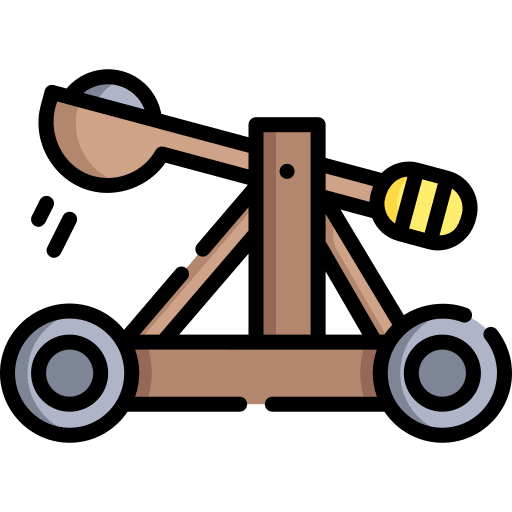 Catapult miscellaneous army war icon